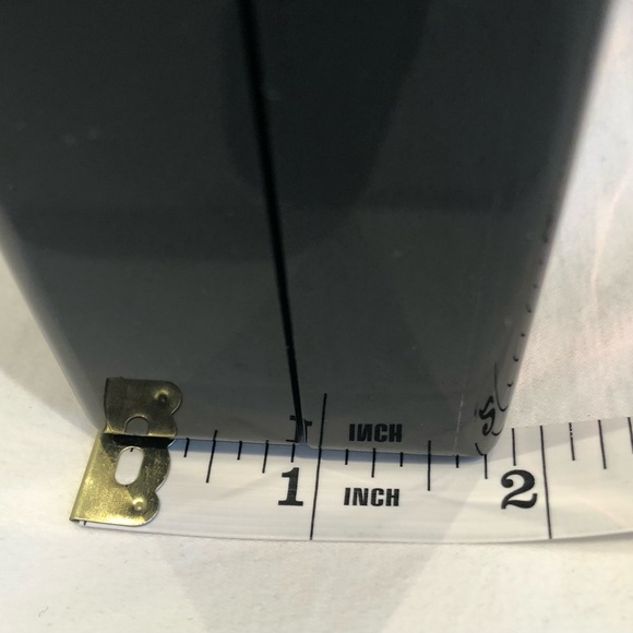 Edie Parker Jean Clutch with Pink POP" at front - Picture 10 of 12